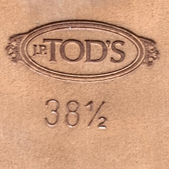 Tod's Black Suede Block Heel Loafers - Picture 7 of 7